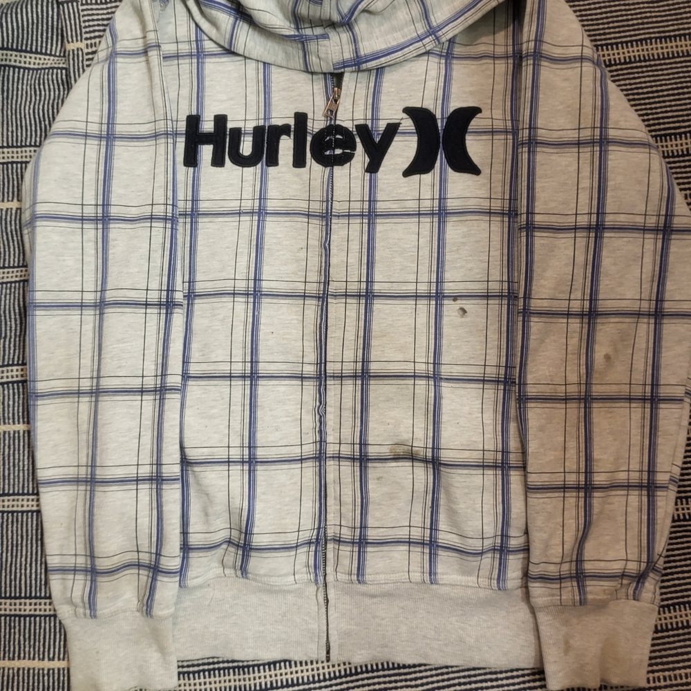 Hurley Striped Zip Up Hoodie, 2000 (Not Necessarily Vintage)